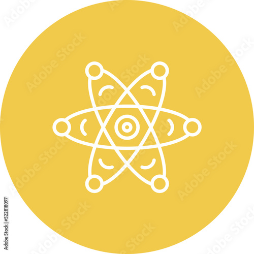 Atom Line Two Color Icon