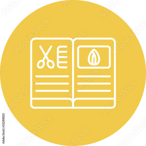 Magazine Line Two Color Icon