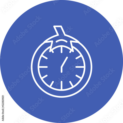 Pomodoro Technique Line Two Color Icon