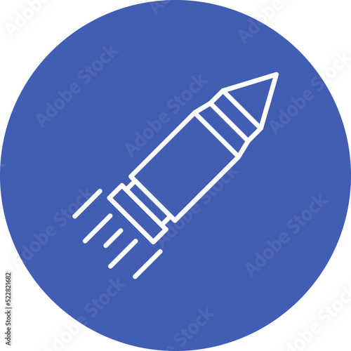 Bullet Line Two Color Icon