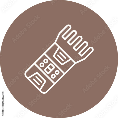 Trimmer Line Two Color Icon