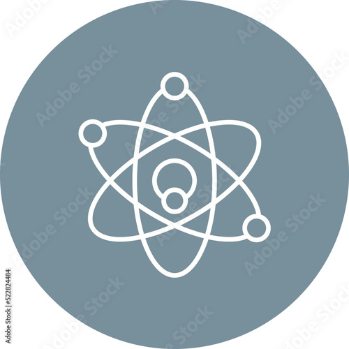 Atom Line Two Color Icon