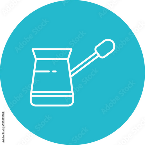 Cezve Line Two Color Icon