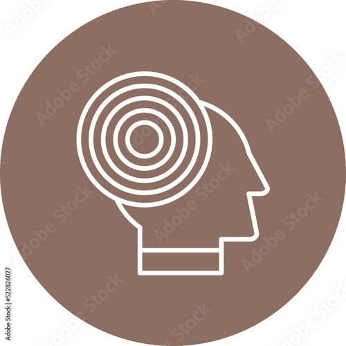 Singularity Line Two Color Icon