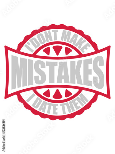 Date Mistakes Zitat Logo 