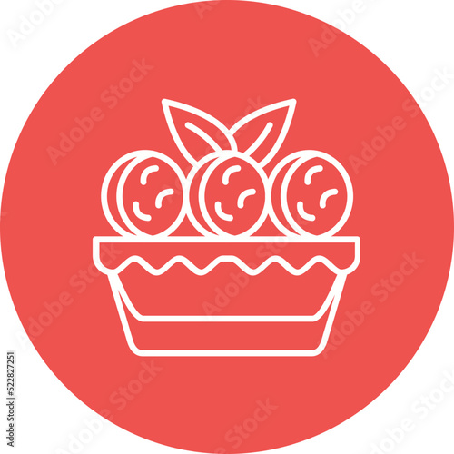 Ratatouille Line Two Color Icon