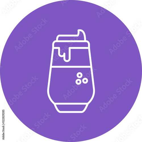 Dalgona Line Two Color Icon