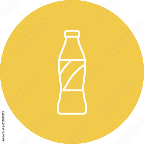 Soda Line Two Color Icon
