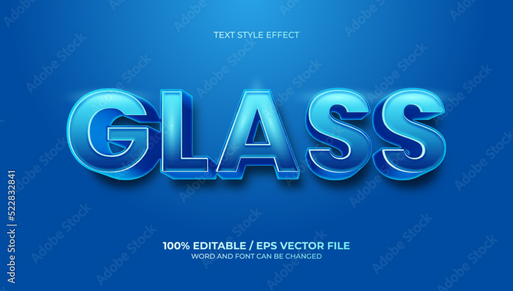 Reload Back to School Glass Hope School Metal 3d style text effect