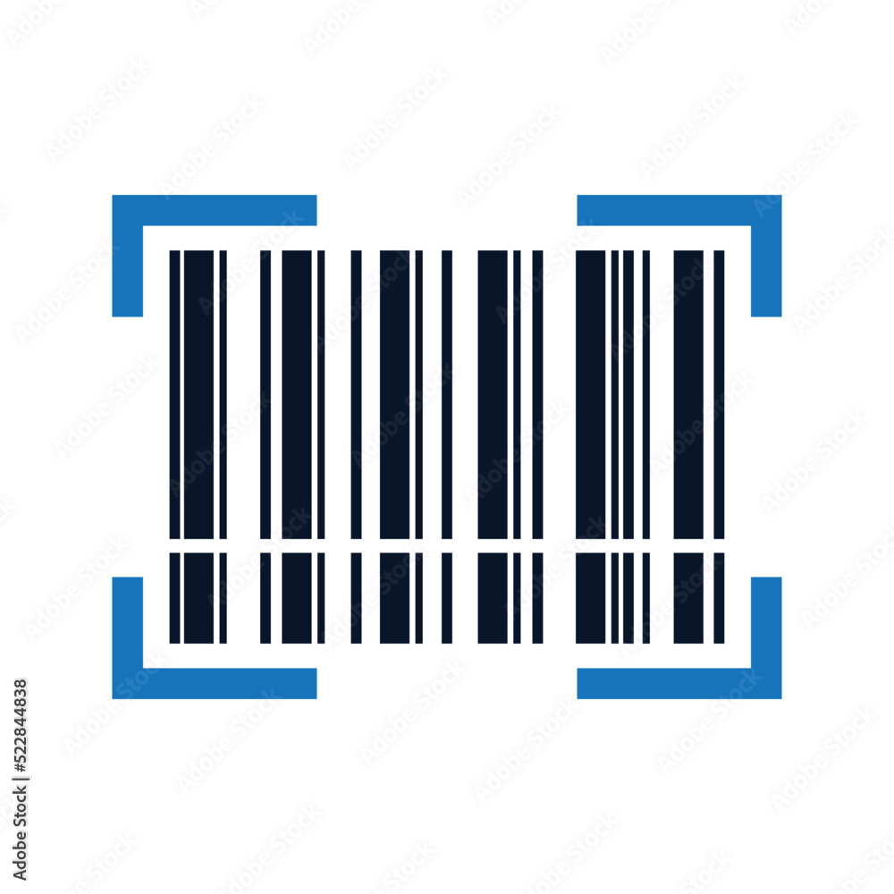 Bar code icon. Simple editable vector graphics. Bar code icon. Simple editable vector graphics.