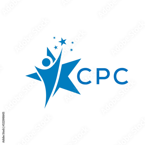 CPC Letter logo white background .CPC Business finance logo design vector image in illustrator .CPC letter logo design for entrepreneur and business.
