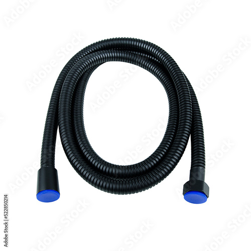 Plumbing hose on a white background