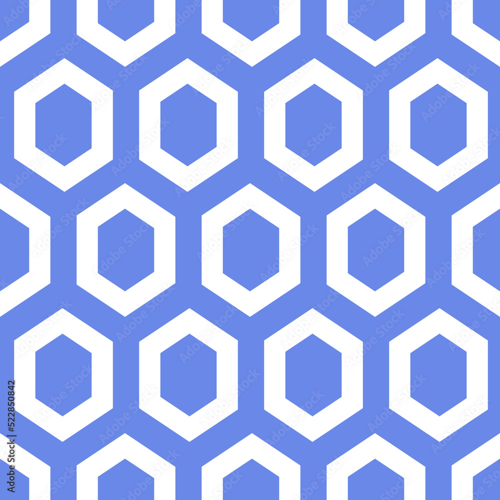 Seamless pattern with purple hexagons Seamless pattern with purple hexagons
