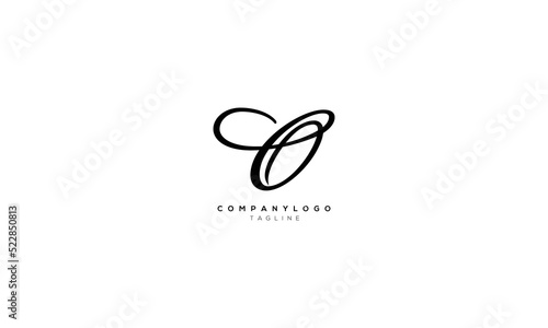 CEO OEC Abstract initial monogram letter alphabet logo design