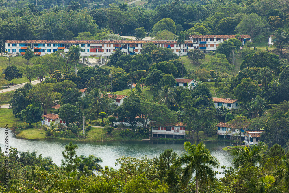 View of Las Terrazas in Pinar del Rio Province, Cuba
