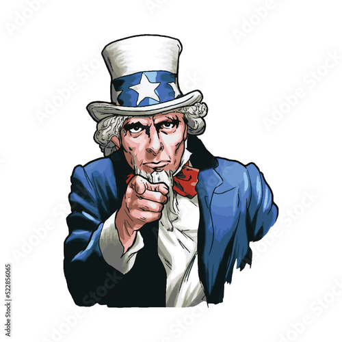 Uncle Sam | Farmhouse | EPS10