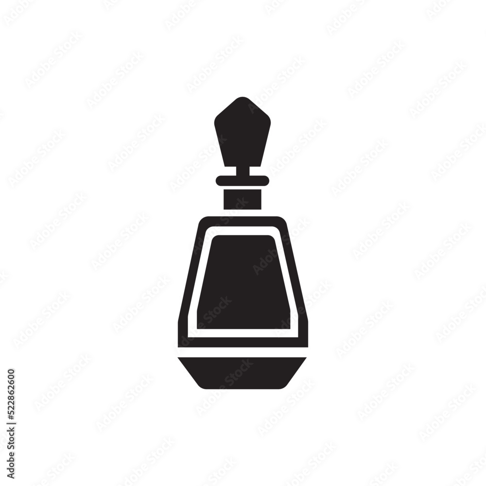 perfume bottle icon logo vector design template perfume bottle icon logo vector design template