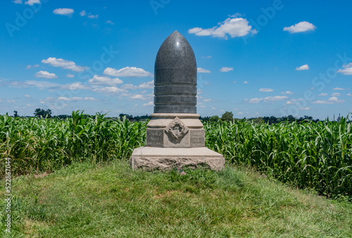 The 7th NJ Volunteer Regiment Monument, Gettysburg National Military Park, Pennsylvania, USA photo