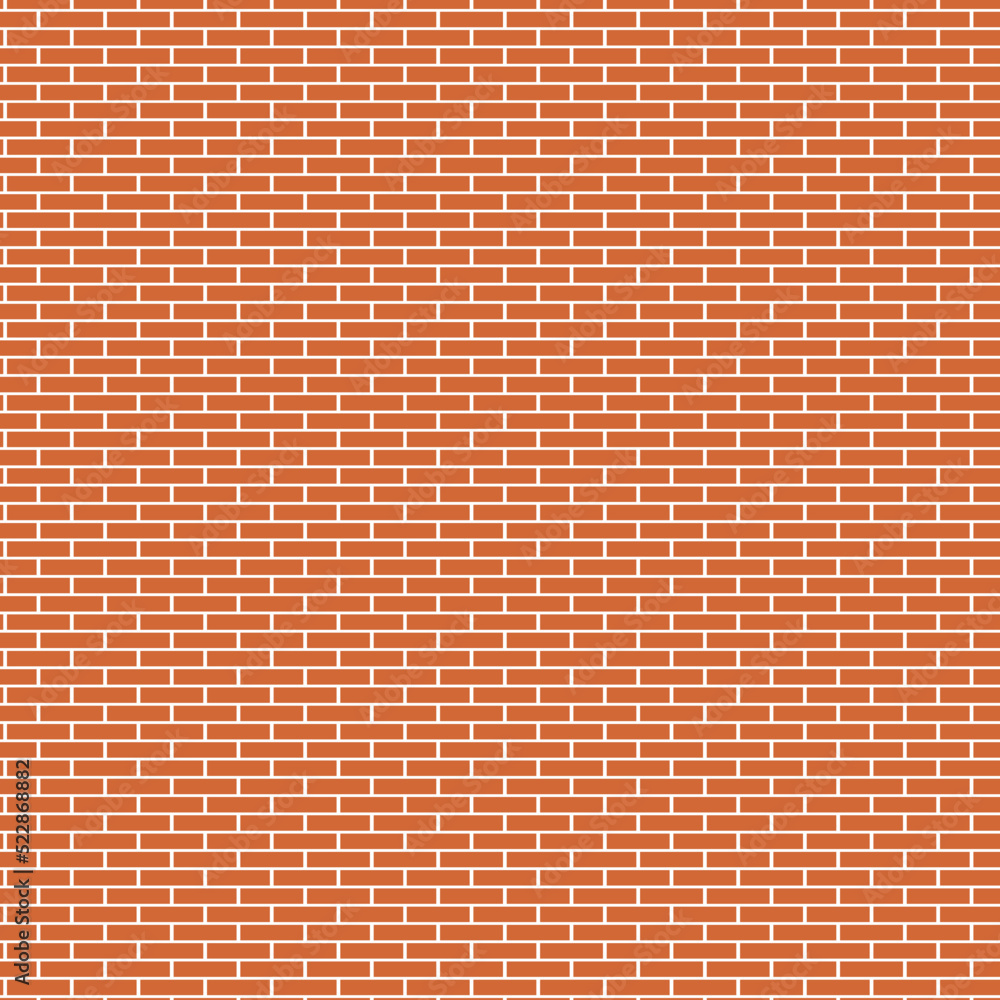 Brick wall. Vector illustration seamless pattern Brick wall. Vector illustration seamless pattern