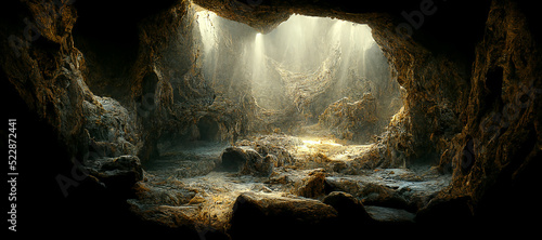 Fotografija The Cave of Forgotten Dreams expect nothing Digital Art Illustration Painting Hy