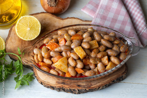 Cranberry Bean Stew Turkish...