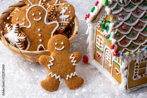Christmas homemade gingerbr...