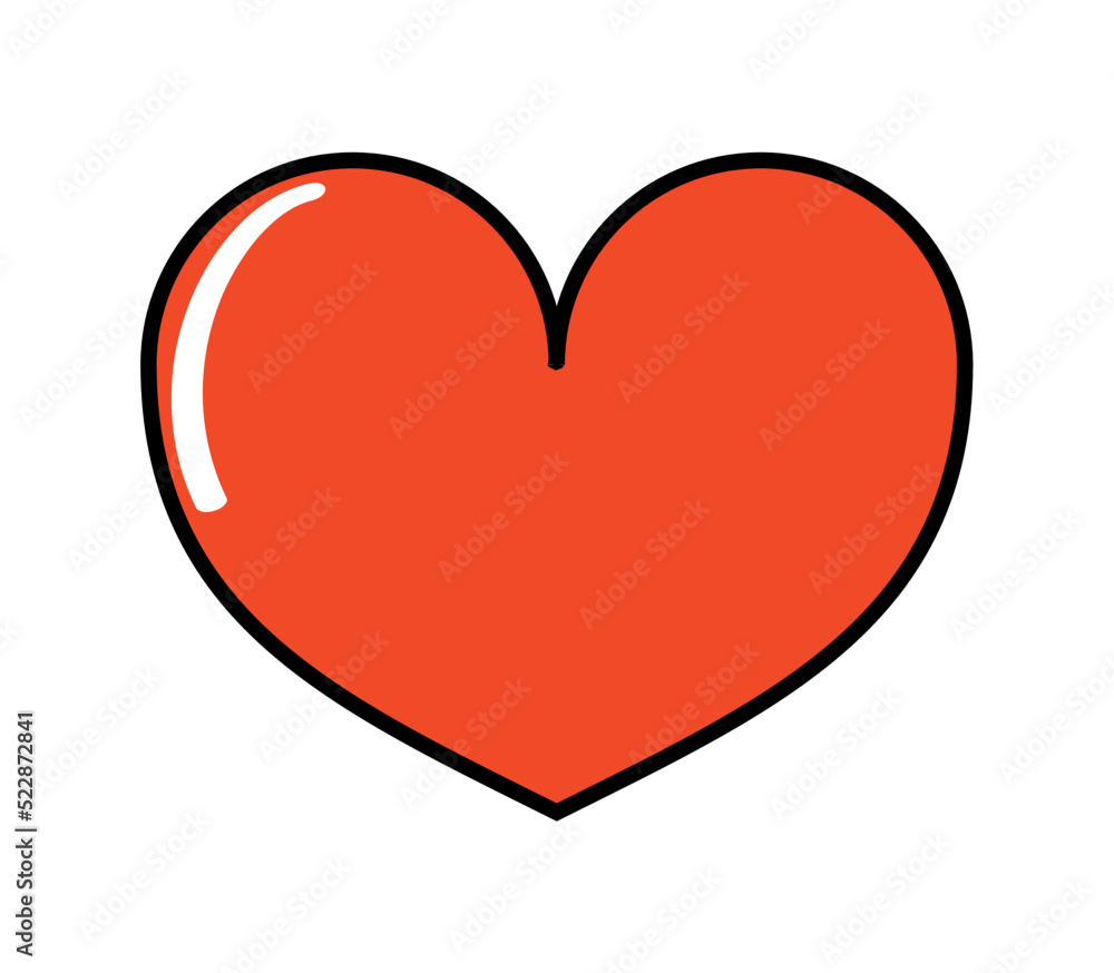 red heart love red heart love