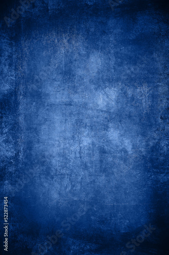 Art grunge texture background in blue colors