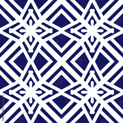 Seamless geometric folklore ornament, Tribal ethnic texture. Seamless striped pattern in Aztec style, Figure tribal embroidery, Scandinavian, Ikat pattern