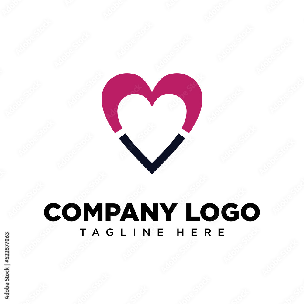 Logo design letter M, suitable for company, community, personal logos, brand logos