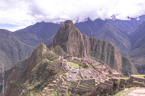 Photographs of the citadel of Machu Picchu, Cusco Perú.