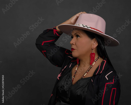 Indigenous Native American Woman