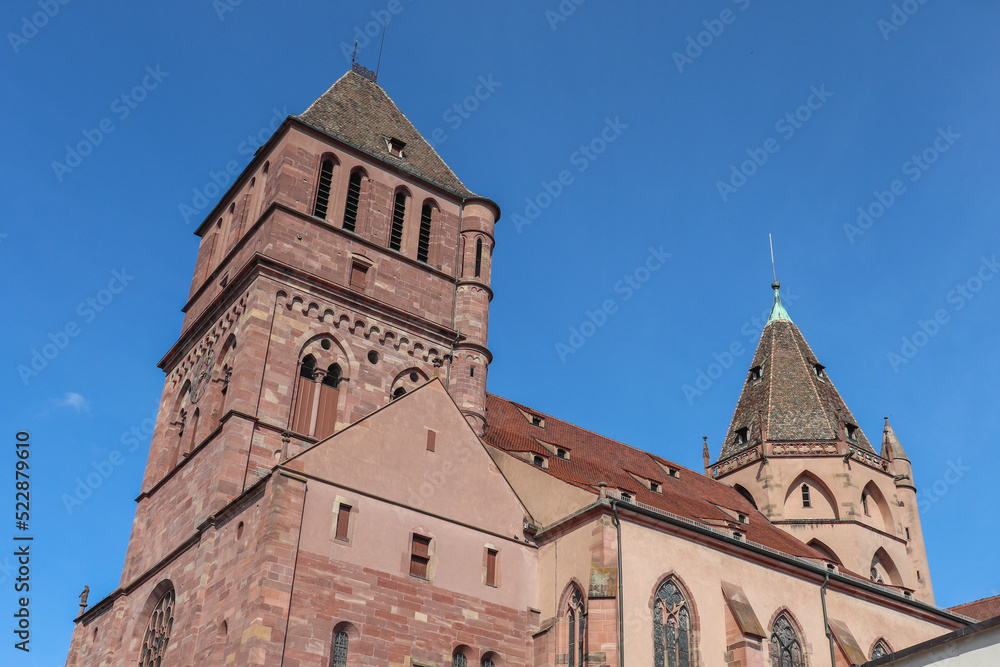 Alsace - Bas-Rhin - Strasbourg - L'église-halle  Saint-Thomas