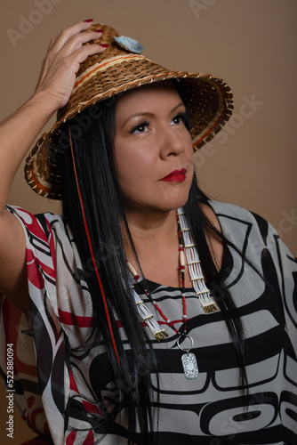 Indigenous Native American Woman
