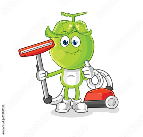 pea head clean with a vacuum . character vector