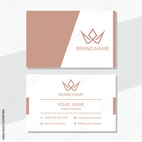 Brand Modern Creative Business Card Template