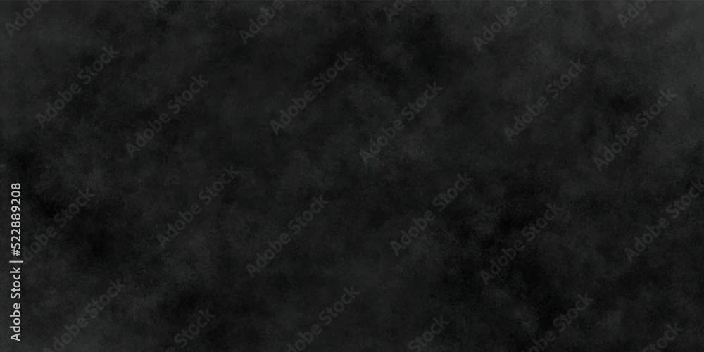 Abstract design with black and white background. modern design with white watercolor grunge texture style center for adding your text. Grunge Blackboard Surface . Vector design .Black chalk board  