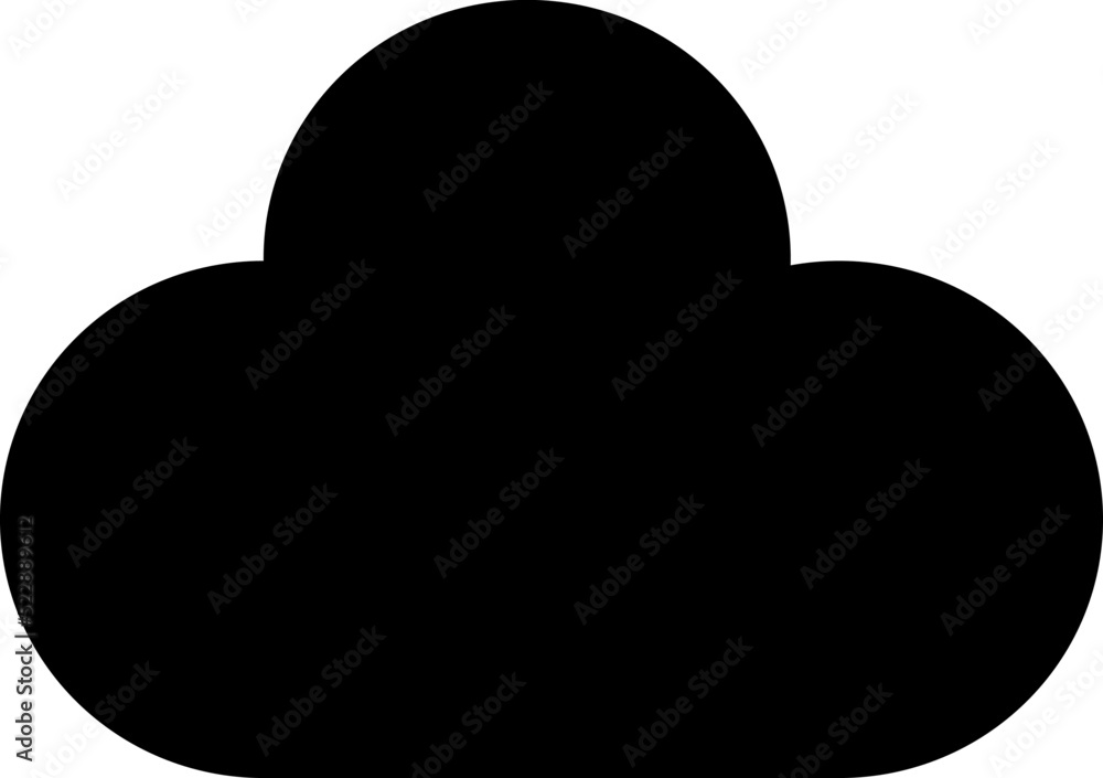 Cloud icon, vector illustration. Vector web design on white background..eps Cloud icon, vector illustration. Vector web design on white background..eps