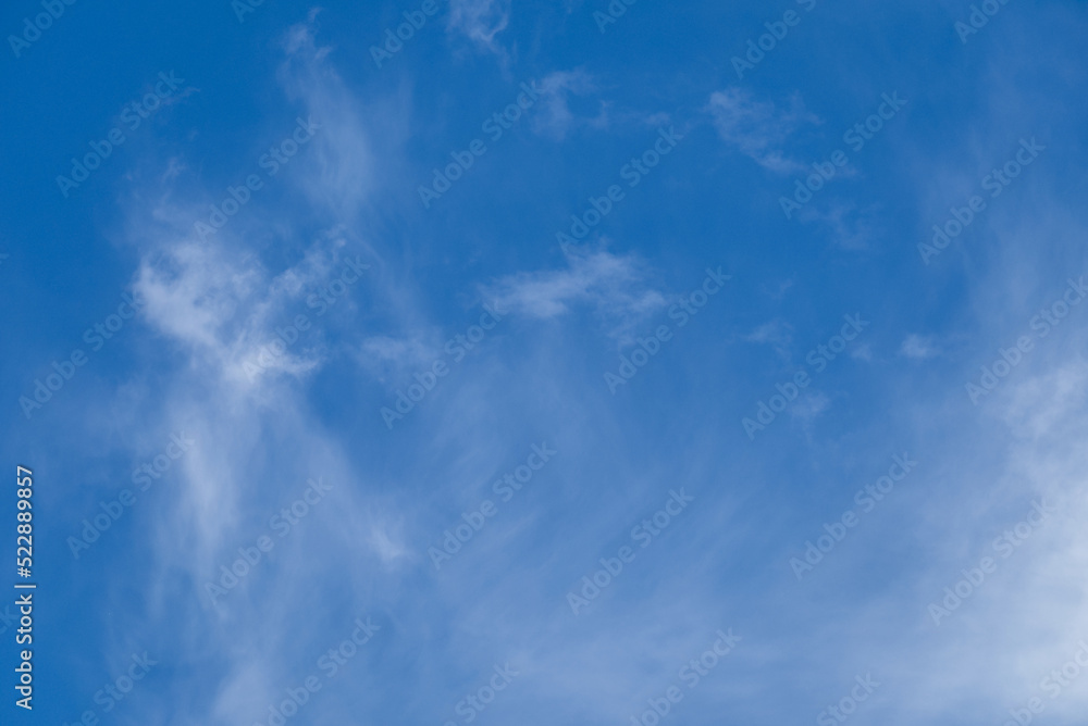 Fototapeta premium 晴れた日の空と雲04