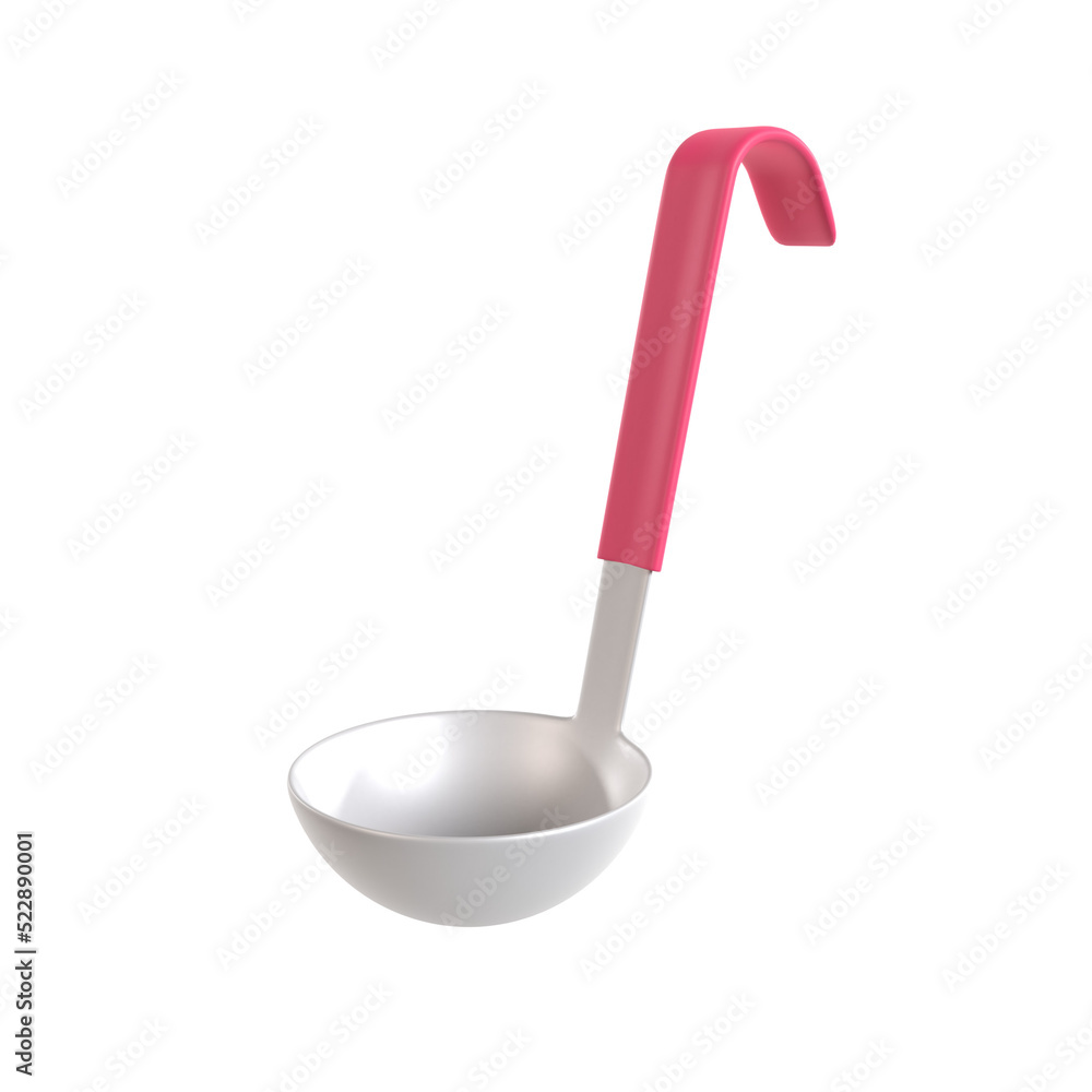 soup ladle 3d illustration rendering soup ladle 3d illustration rendering