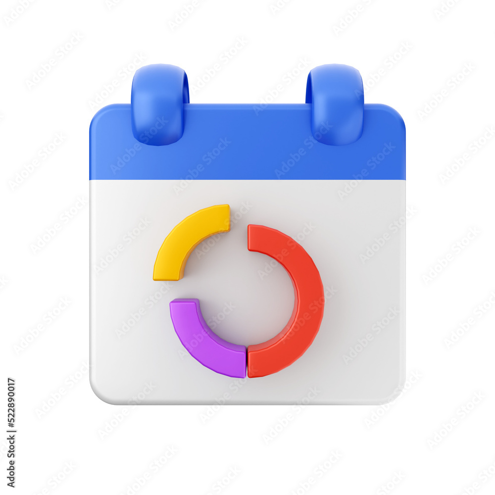 Calendar event date day 3d icon illustration Calendar event date day 3d icon illustration