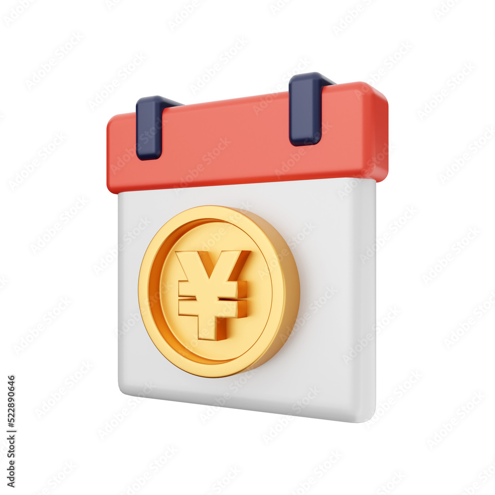 Calendar event date day 3d icon illustration Calendar event date day 3d icon illustration