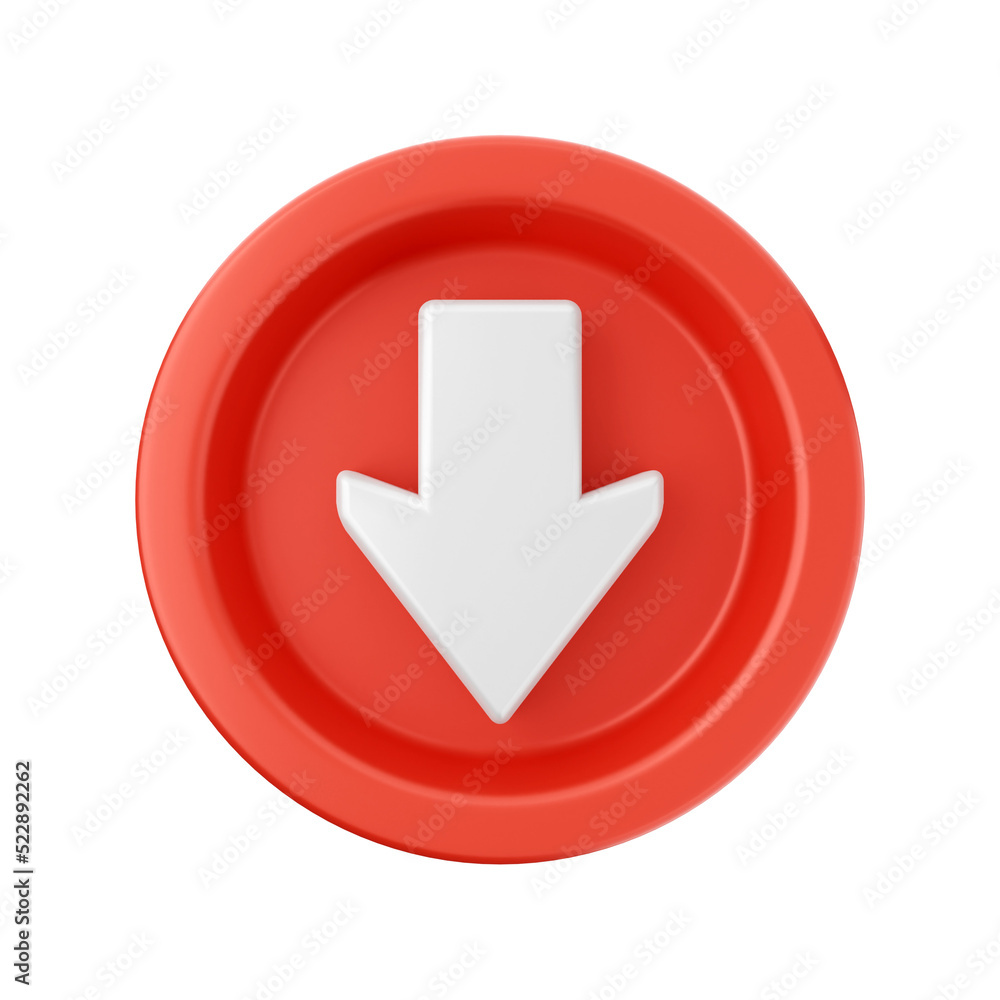 Increase and decrease money dollar yen euro arrow 3d icon illustration Increase and decrease money dollar yen euro arrow 3d icon illustration