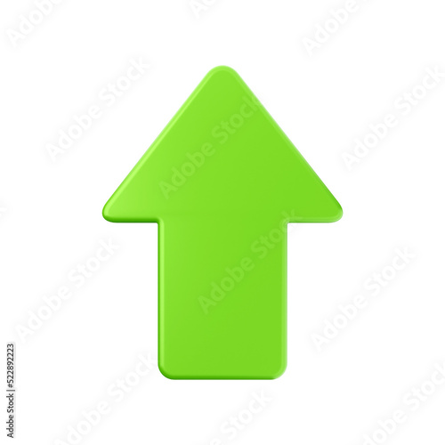 Increase and decrease money dollar yen euro arrow 3d icon illustration