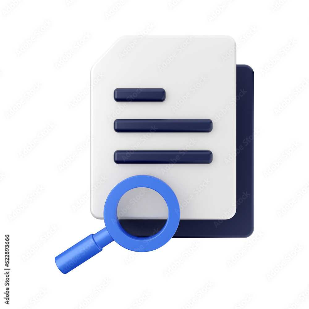 folder and file 3d icon illustration folder and file 3d icon illustration