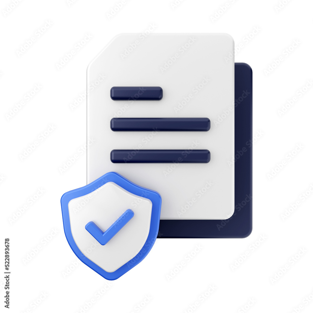 folder and file 3d icon illustration folder and file 3d icon illustration