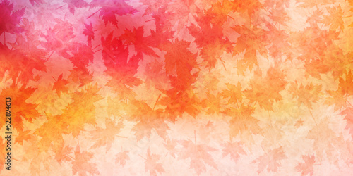 紅葉　秋　和柄　背景	