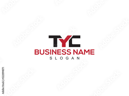 Stylish TYC Logo Letter Vector Icon Design, Creative TY Logo Design For Business