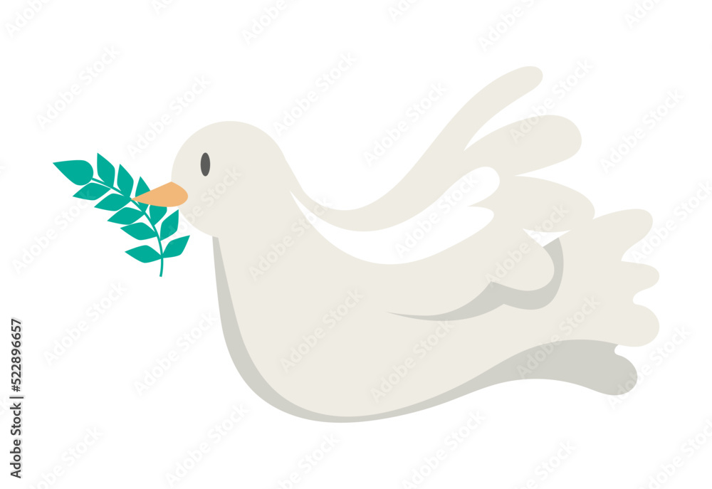 dove with olive branch dove with olive branch