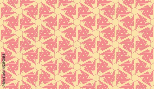 Seamless pattern with geometric ornament . Abstract ethnic ikat pattern. Summer print design for textile, fabric, fashion, wallpaper, background.